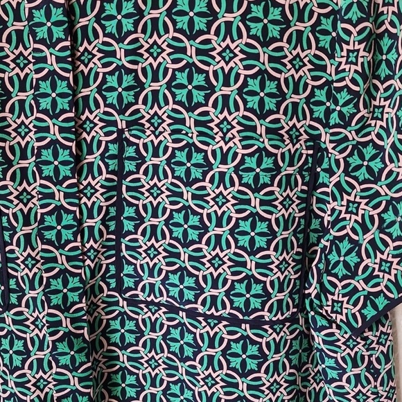 J. Crew medallion print silk top - Picture 3 of 4